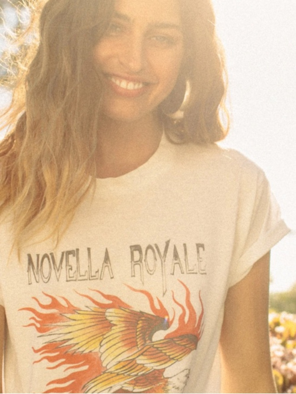Novella Royale Graphic Tee - Eagle Mick 🦅 L - NWT - Picture 9 of 10